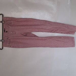 Womens Earl Jeans 8 Jeans Red/white